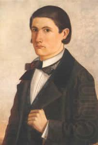 Selfportrait of Candido Lopez, Candido Lopez